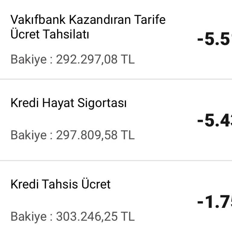 VakıfBank Kazandıran Tarife Haksız Kazancı Para İade Şikayeti