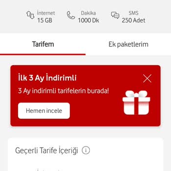 Vodafone Eski Müşteriyle İlgilenmiyor Sahip Çıkmıyor