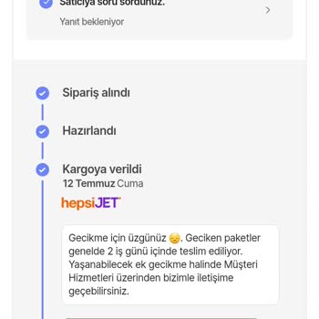 hepsiJET Hepsiburada. Hepsijet Mağduriyeti