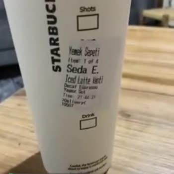 Starbucks Yanlış Ürün Getirdi