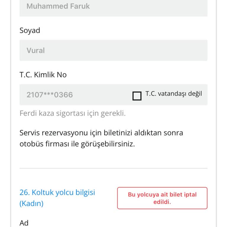 Metro Turizm Ücret İade Sorunu