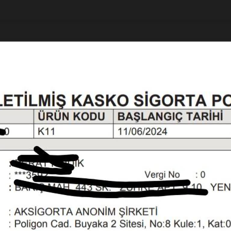 Aksigorta Kasko İptali Ve İlgisizliği