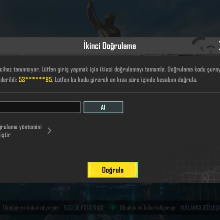 PUBG Hesabımın Ele Geçirilmesi Ve Kurtarma Sorunu