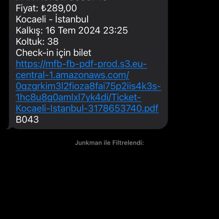 Kamil Koç Otobüsün Erken Kalkması Ve İletişimsizlik Mağduriyeti