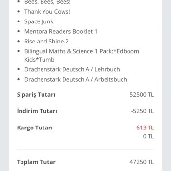 Milli Eğitim Bakanlığı (MEB) Bahçeşehir Koleji Fahiş Kitap Fiyatları