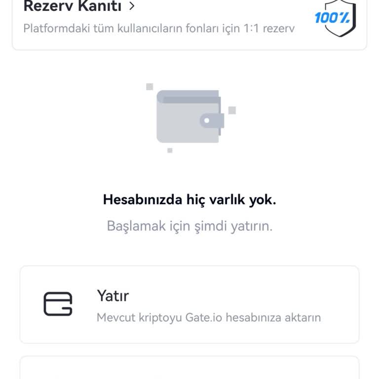 Gate.io Param Bir Aydır Gözükmüyor