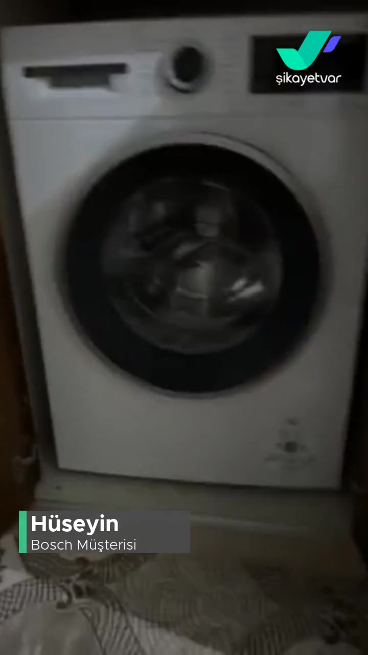 Bosch Marka Çamaşır Makinesi Çamaşırlarda Yağ Lekeleri Bırakıyor videonun kapak resmi