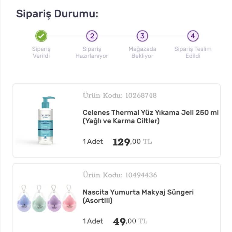 Gratis Mağazadan Teslimat Seçtim Ürünler Hazırlanıyor Bile Görünmüyor