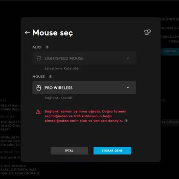 Logitech Mouse Kitlendi Çalışmıyor