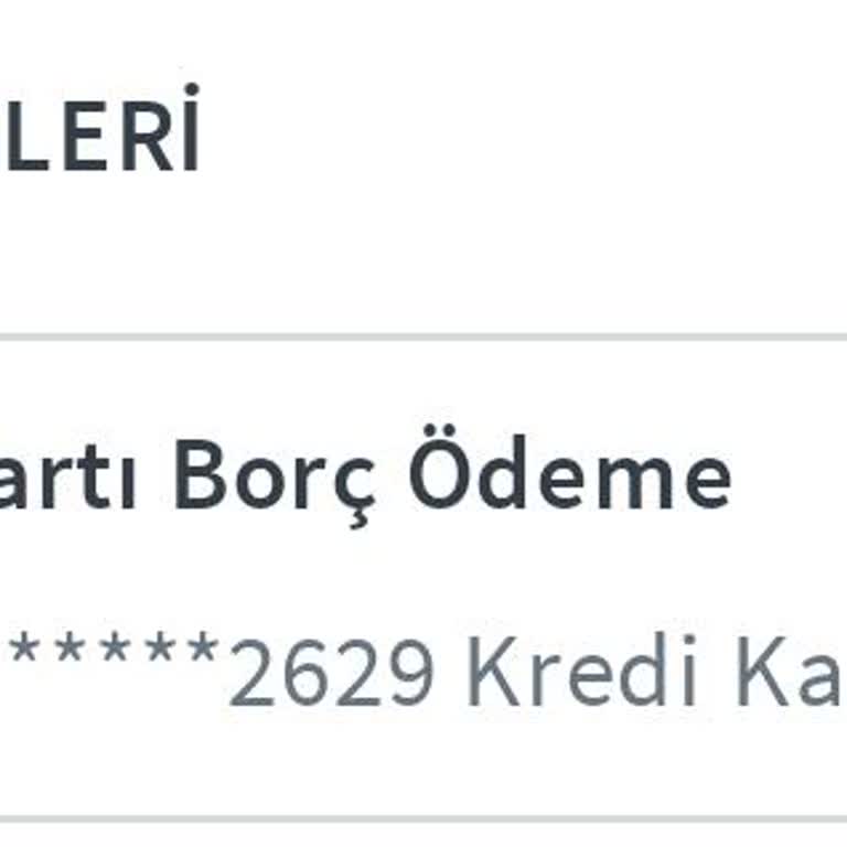 Halkbank Kredi Kartı Borcu Ödemem Halinde İkiye Katlandı.