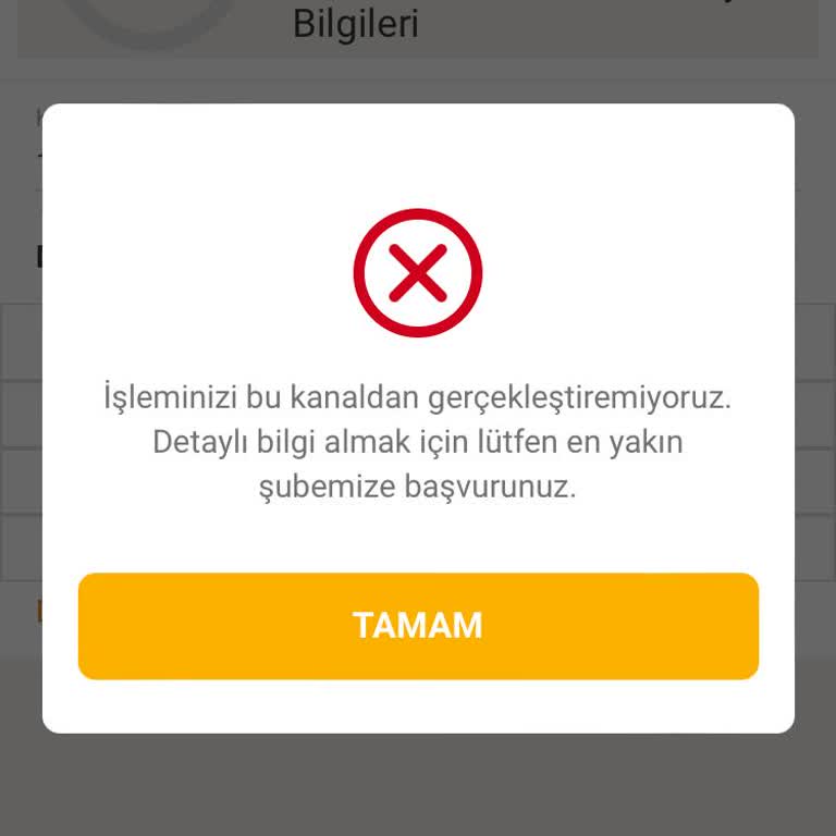 VakıfBank Mobil Kredi Çekemiyorum
