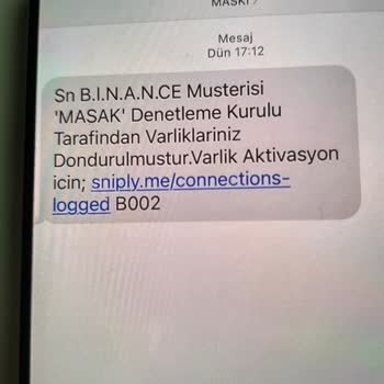 Binance Bilgilerin Üçüncü Kişilere Aktarılması