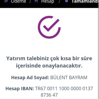 Paribahis Sitesine Ödediğim 200 TL Ve 290 TL Tiktak Hızlı Havaleyle