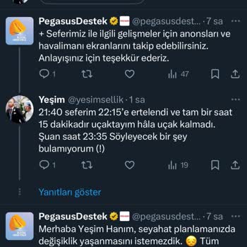 Pegasus Ve Saatler Süren Uçakta Bekleyiş Sonrası İptal