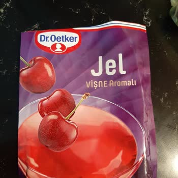 Dr. Oetker Vişneli Jöle Katılaşmıyor!