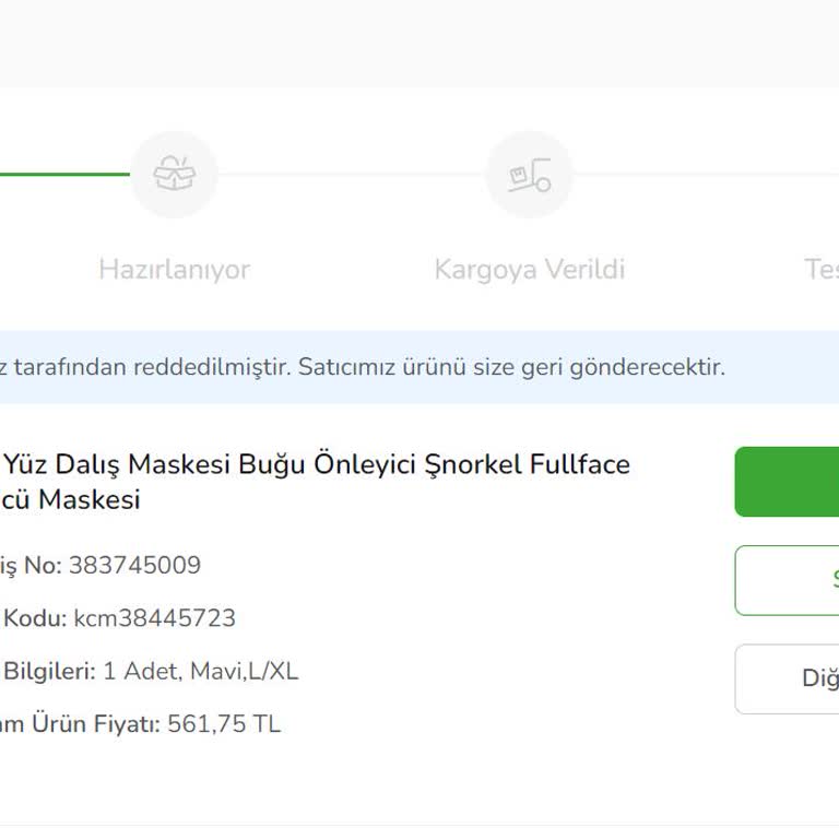 ÇiçekSepeti Kusurlu Ürün Ve İade Sorunlarıyla Karşılaştım