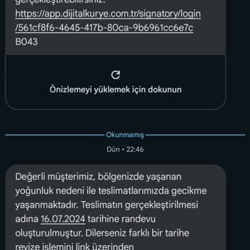 Dijital Kurye Üç Haftadır Başvurumu Erteliyor