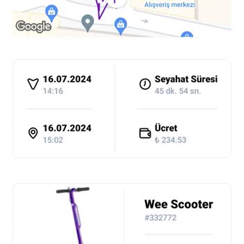 WeeScooter Dünyanın En Pahalı Scooter Yolculuğunu Yaşadım, Şirket Sorunu Çözmeli