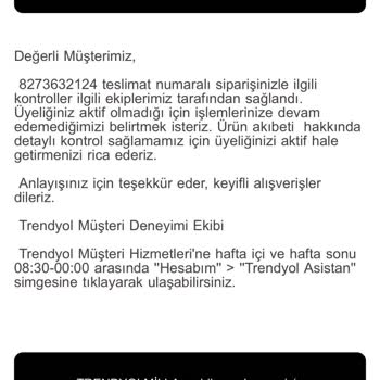 Trendyolmilla Trendyol İadeye Gönderdiğim Ürünlerim Ortada Yok