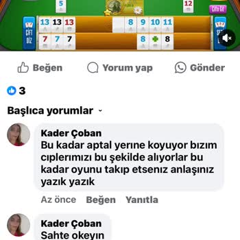 Zynga Çanak Okey Plus'ta Haksızlık Ve Adaletsizlik