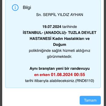 Sağlık Bakanlığı Yeni Randevu Sistemi