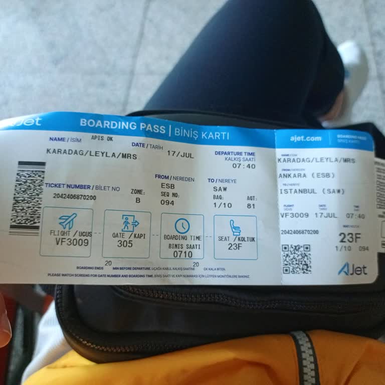 AJet (Anadolu Jet) Uçuş Bileti İadesi