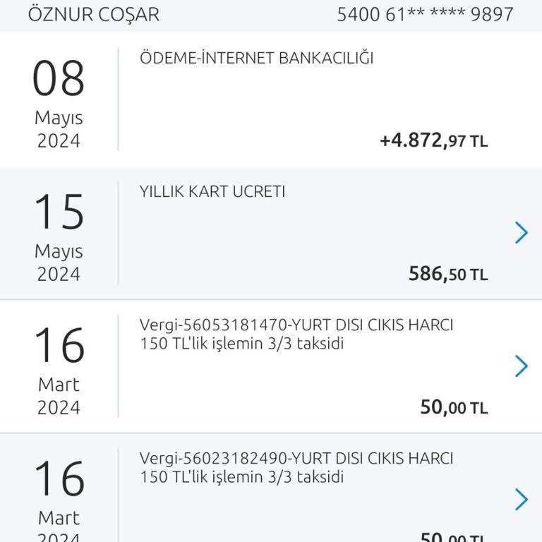 Yapı Kredi Bankası Kart Ücreti Alıyor