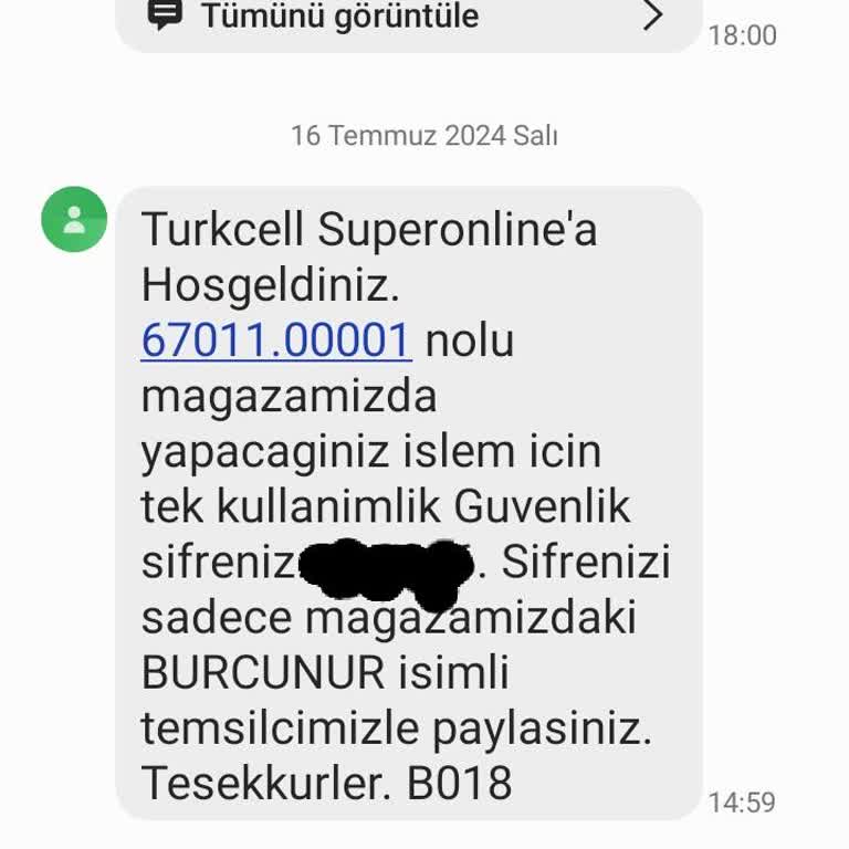 Superonline Bilgi Vermek İçin Şifre İstemesi