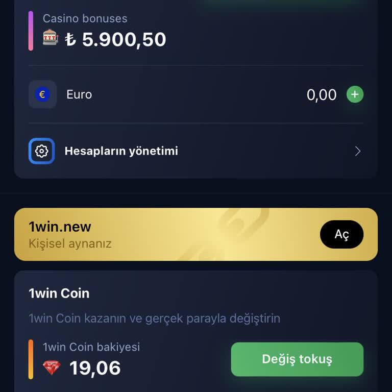 1win 1WIN Bonus Vermiyor