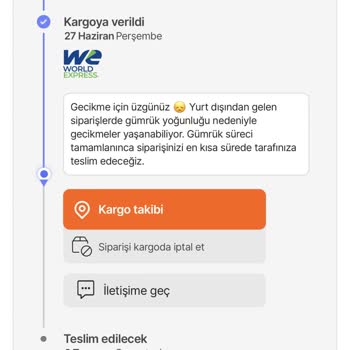 hepsiJET Hepsiburada.com Ürünümü Teslim Etmiyor, İptal Etmemi De Engelliyor.
