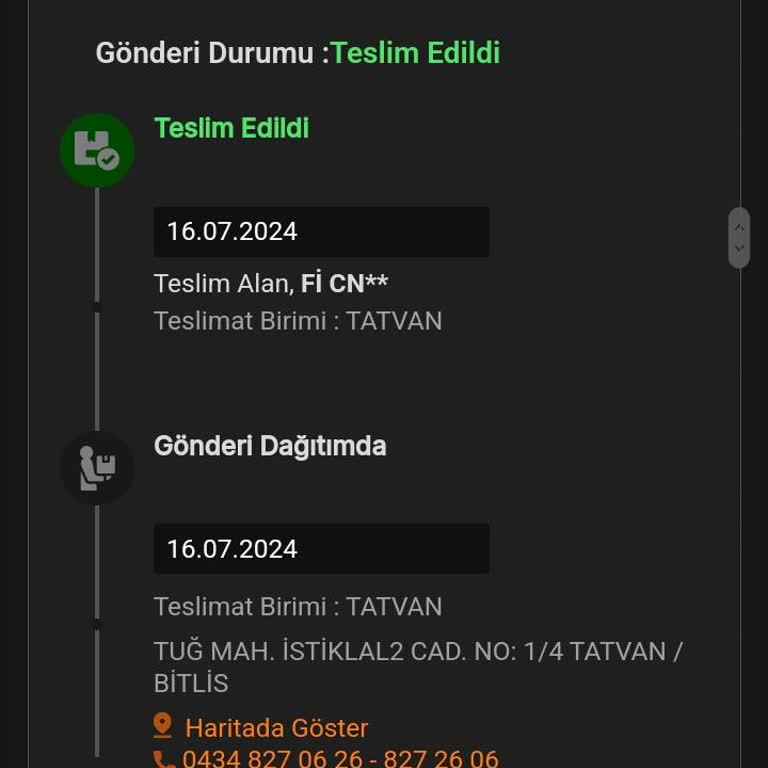 MNG Kargo Kargomu Başkası Almış