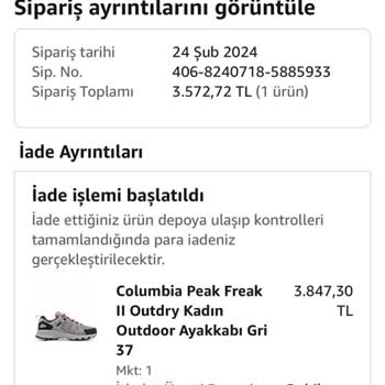 Amazon Para İadesi Yapmıyor!