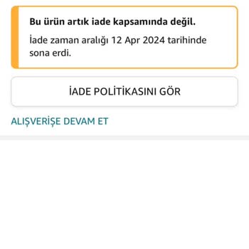 Amazon Para İadesi Yapmıyor!