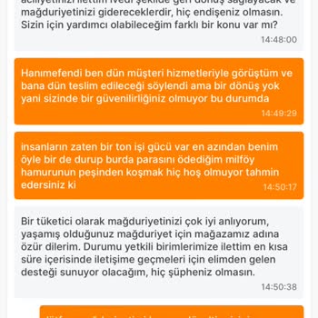 Migros Sanal Market Ürünümü Göndermiyor!
