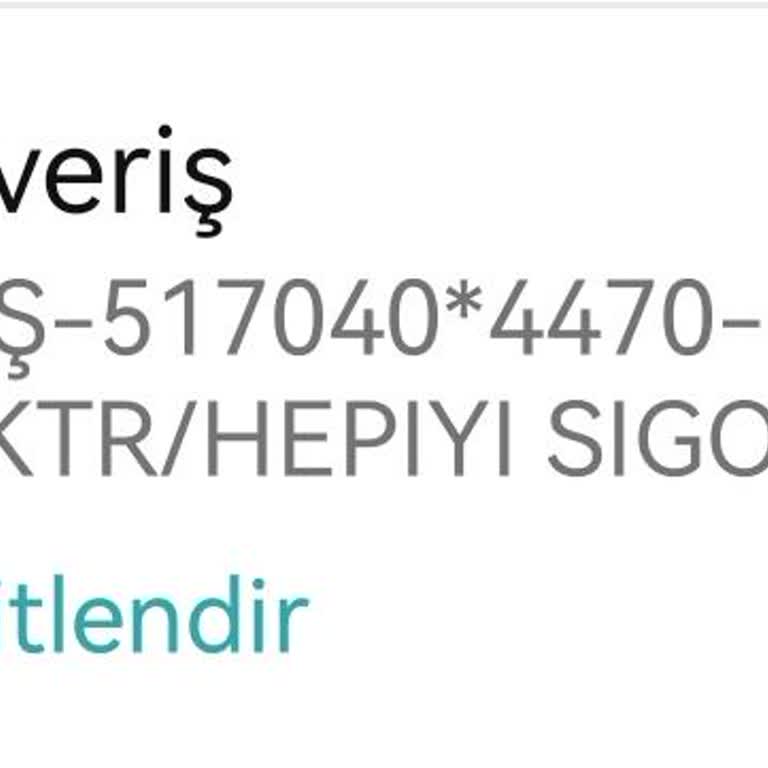 Hepiyi Sigorta Ne Yazsam Az Kalır