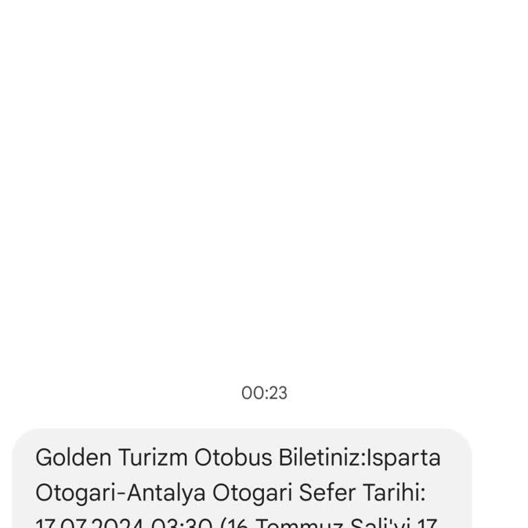 Obilet Paramın İadesini İstiyorum
