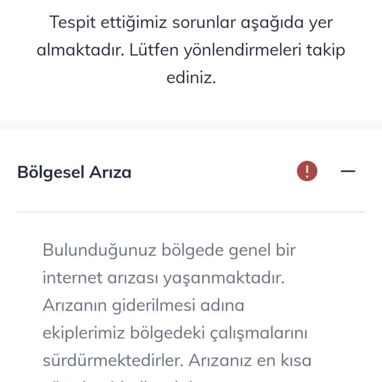 Türk Telekom İnternet Hizmeti Vermiyor