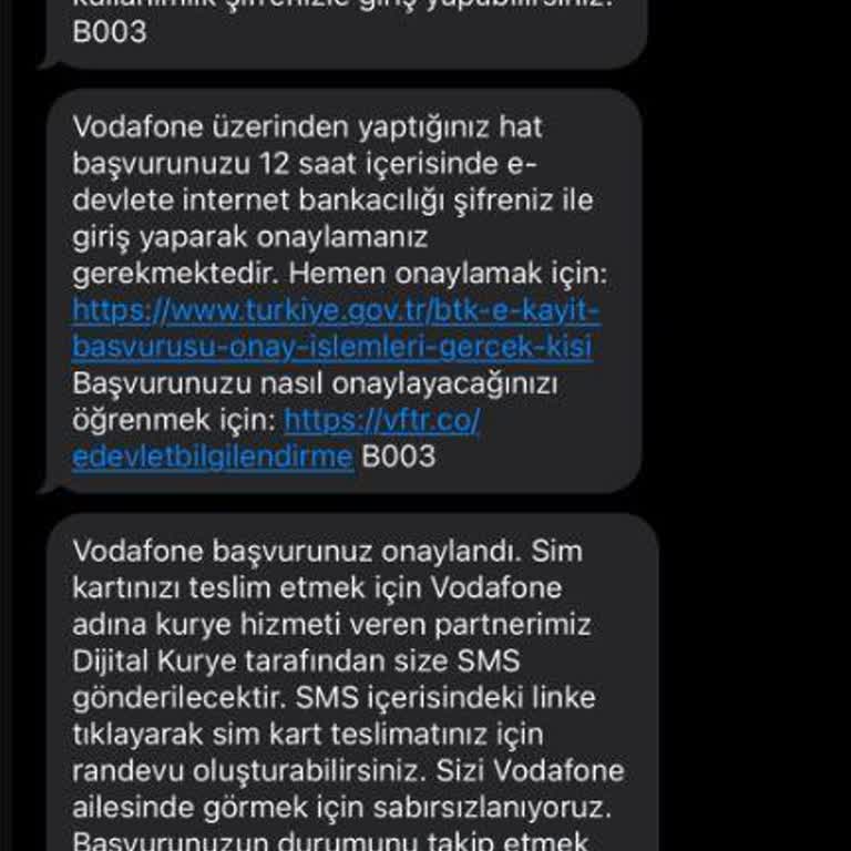 Vodafone Numara Taşıma Problemi