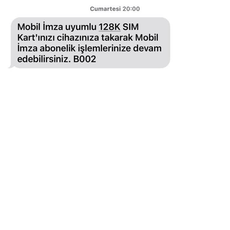 Kuryenet İki Haftadır Teslim Edilmeyen 128K Sim Kart