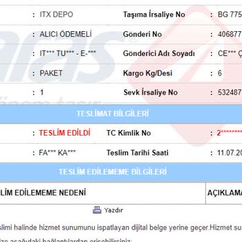 Zara Ürün İademi Bekletiyor!