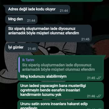 Yöresel İK Tarım Ürünleri İk Tarım Yanlış Reklam