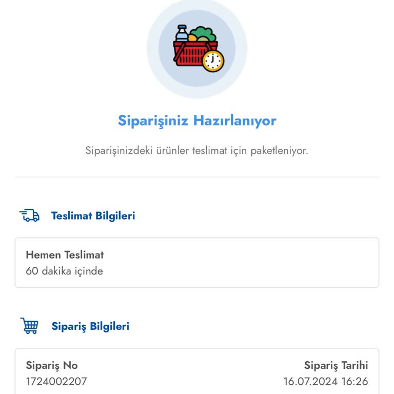 Şok Cepte Siparişim Hiç Gelmedi