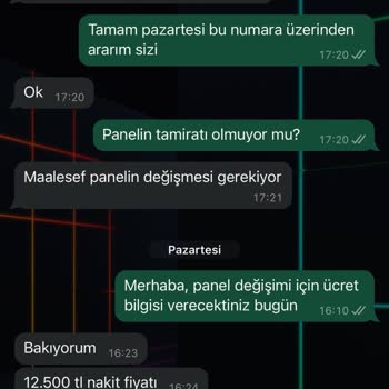 2Buçuk Yıllık TCL TV LED Panel Arızası