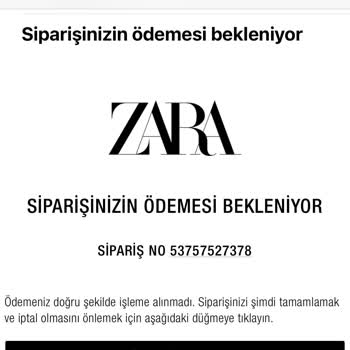 Zara İki Defa Ödeme Aldı!