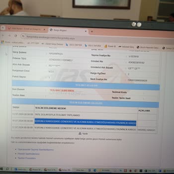 Aras Kargo Trendyol Ürün Teslim Edilmeme Sorunu