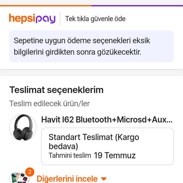 Hepsiburada Siparişi Onayla Butonu Aktif Değil