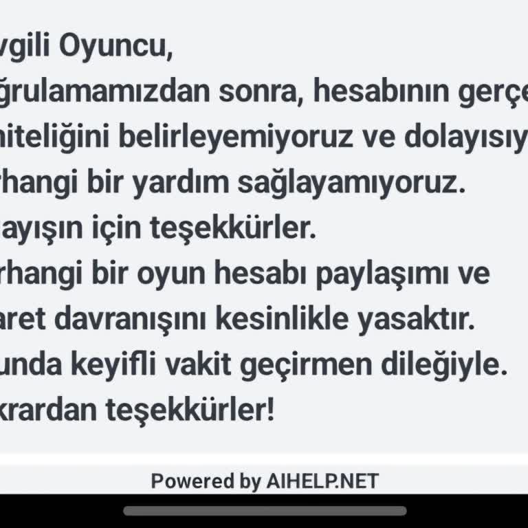 Mlbb Hesabım Çalındı