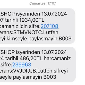 Eve Uygulamasından Alışveriş Yaptım Ama Ürün Yok