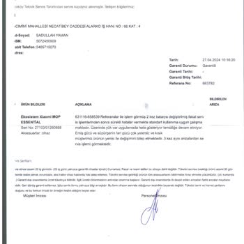 Xiaomi Mi Robot Vacuum Mop Essential Whıte