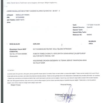 Xiaomi Mi Robot Vacuum Mop Essential Whıte